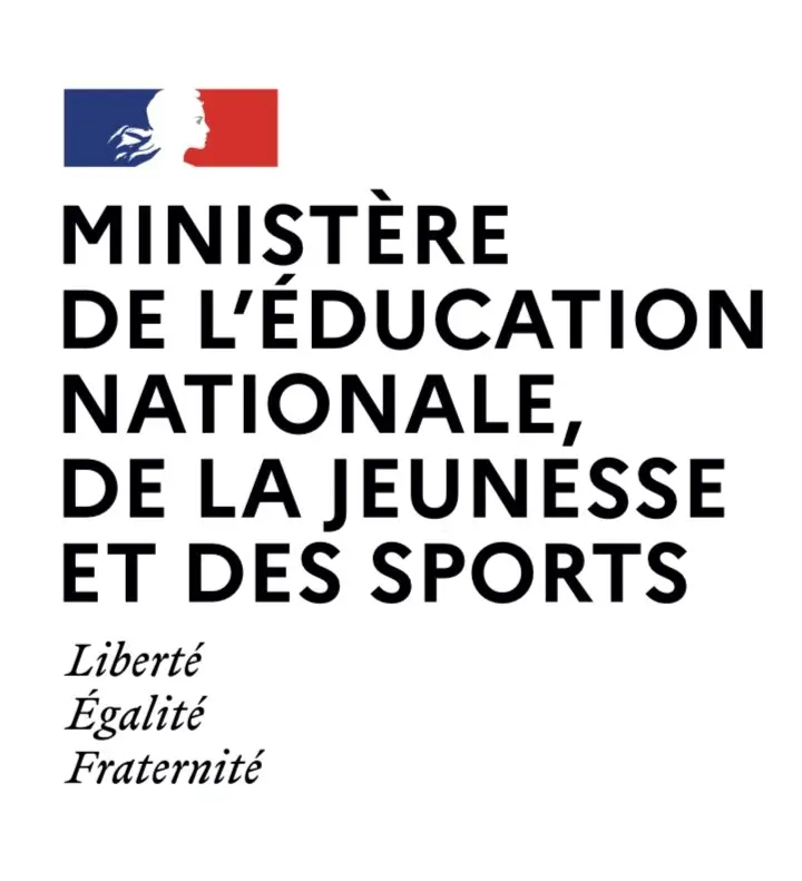 Logo Ministère de l'éducation nationale, de la jeunesse et des sports